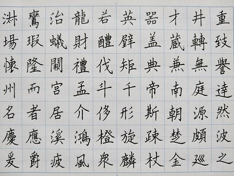 漢字の写真