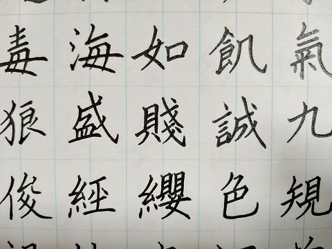 漢字の写真